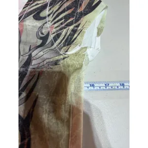 Harley Davidson Graphic Tee Women M Orange Black Eagle Dragon Grunge Street Y2K thumbnail 5