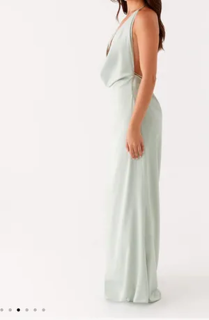 Peppermayo maxi sage green dress thumbnail 2