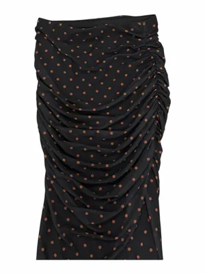 AFRM Riley Skirt With Sepia Dot thumbnail 7