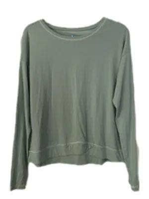 Kuhl Sage Green Long-Sleeve Crewneck Top Size L Casual Comfortable thumbnail 1