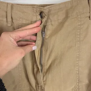 NWT Banana Republic Linen Blend Khaki Utility‎ Ankle Parachute Pants Size Med thumbnail 5