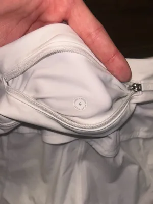 White Lululemon Speed Up 2.5" Low-Rise Lined Shorts 4 thumbnail 4