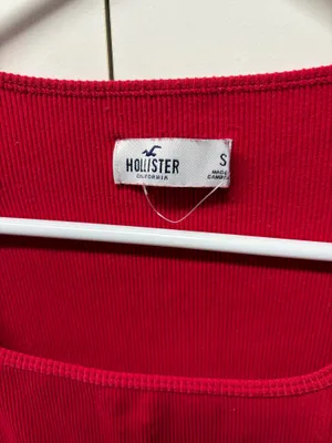 Hollister Ribbed Long Sleeve Top Crop S thumbnail 4