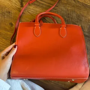 Dooney & Bourke orange red crossbody hand bag thumbnail 8