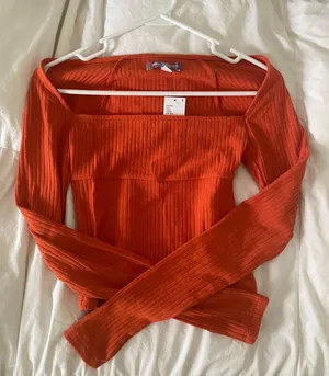 Urban Outfitters UO Orange Top thumbnail 3