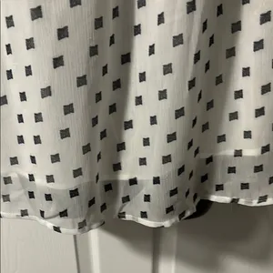 White Puff Sleeve Blouse with Peter Pan Collar thumbnail 12