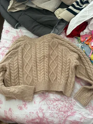 Tan Marshalls Sweater thumbnail 3