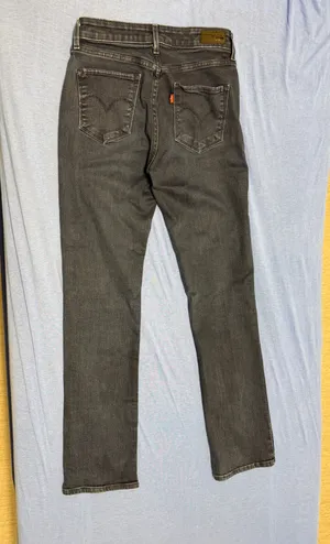 Levi’s Curve ID Demi Curve Straight Jeans 4/27 Black – Discontinued Style thumbnail 2