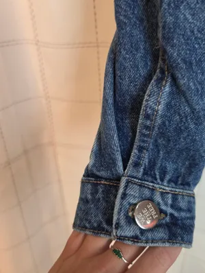 Free People Wee The Free Jade Denim Jacket thumbnail 8