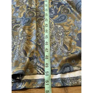 Collection ETC Womens House‎ Dress Paisley Long Sleeve Medium Polyester 1/2 Zip thumbnail 5