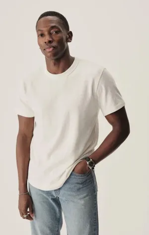Buck mason field spec cotton heavy tee White Size L thumbnail 1