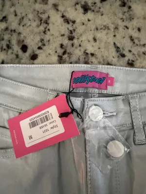 Edikted Pants Flare Faux Leather thumbnail 3