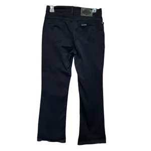 Harley Davidson Black Pants Womens 4 Black Bootcut Moto Biker Y2K‎ Riding Edgy thumbnail 4