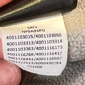 1206 | The North Face Heathered Grey‎ Full Zip Fleece Hoodie Womens S thumbnail 7