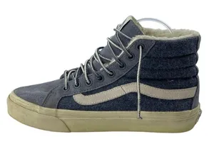 VANS SK8-HI Unisex Blue Gray Suede Lace Up Skateboard Sneakers Shoes M 5.5/ W 7 thumbnail 1
