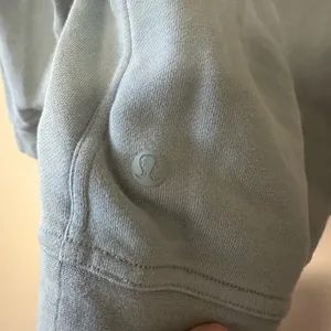 Lululemon All Yours Hoodie *Terry Blue Cast W3DAMS Cotton Terry size 6 thumbnail 5