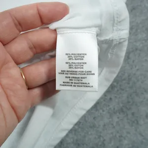 Sub Urban Riot Medium White Graphic Tee Be‎ Bold Be Brave Be Kind Casual Soft thumbnail 5