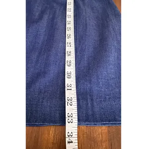 Banana Republic‎ Denim Fit and Flare Mini Dress Indigo Blue Long Sleeve Size 6 thumbnail 12