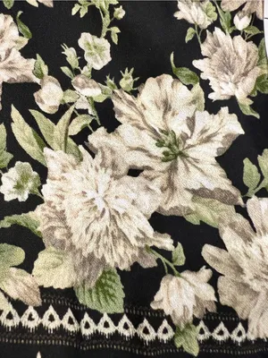 Alice + Olivia Rose Free Falling Floral Lace Midi Dress Size 10 NWT $695 thumbnail 15