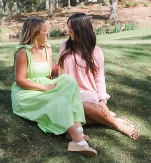 Green boutique cut out dress thumbnail 2