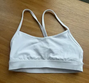 Light Pink Flow Lululemon Y Bra thumbnail 1