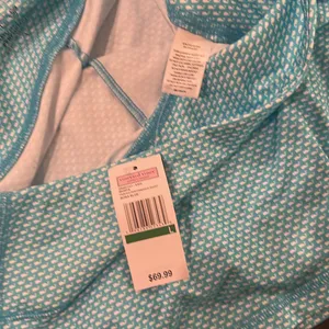 NWT Vineyard Vines Factory Whale Print Athletic Skort Sz L thumbnail 3