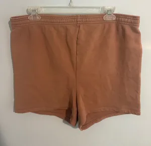 SKIMS Soft High-Rise drawstring waist Shorts - Clay thumbnail 1