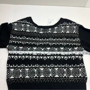 Sam Edelman Women‎ Boat Neck Long Sleeve Allover Print Sweater Size Medium NEW thumbnail 7