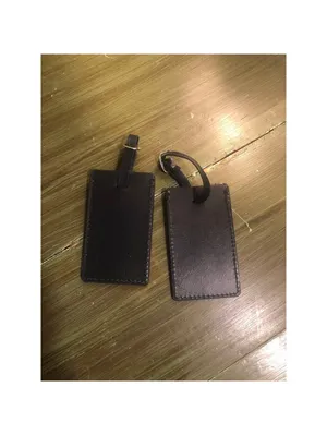 Orla Kiely for Target Black Luggage Tags - Qty 2 thumbnail 2