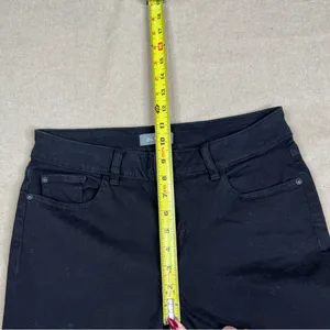 DL1961 Henderson Lara Jeans Womens 28 Black Mid Rise Cropped thumbnail 6