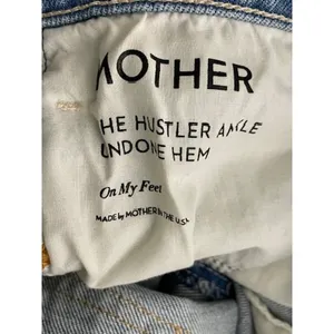 MOTHER Superior Hustler Ankle Holier Than You Patch Flare Jeans 31 thumbnail 9