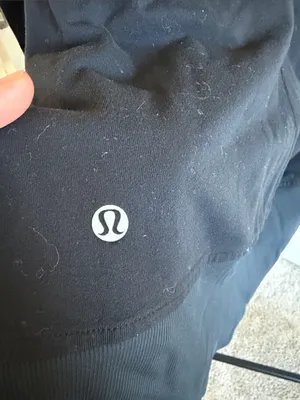 Lululemon Long Black Hooded Zip Jacket - Size 10 thumbnail 5