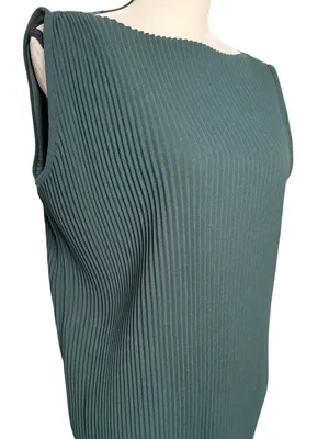 Grade & Gather Green Full Pleated Maxi Dress Size S thumbnail 5