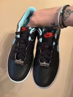 Nike Dunk Low SE GS ‘Barber Shop - Black’ thumbnail 3