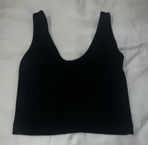 Skylar + Madison Black Crop Top thumbnail 1