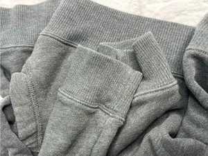 Hollister pullover hoodie sweatshirt gray size large thumbnail 6