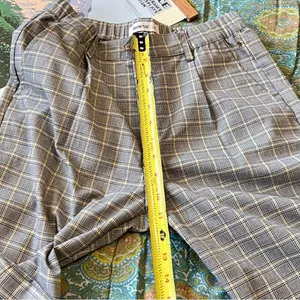 Vintage Inspired Plaid Brownie Womens Old Money Preppy Modern Indie Size S/M EUC thumbnail 7