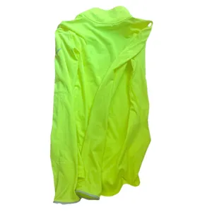 Nike Pro Dri-FIT Half Zip Pullover Neon Yellow Women’s Sz M Run Outdoor Sport thumbnail 10