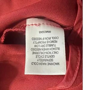 7th Avenue Design Studio NY&Co. Mini Skirt Women's 12 Terracotta Button A-Line thumbnail 5