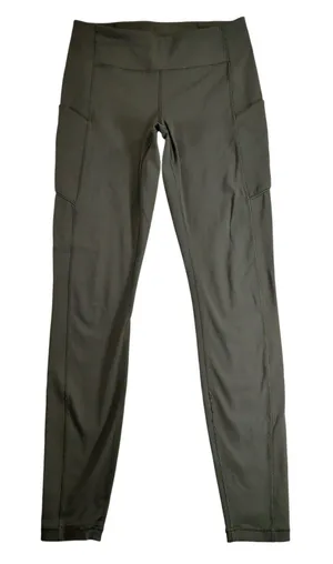 Lululemon Speed Up Tight 28 Dark Olive Green Luxtreme Leggings W5BJHS Womens 6 thumbnail 1