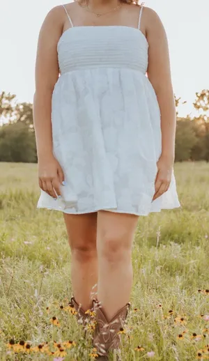 Altar'd State White Mini Dress thumbnail 2