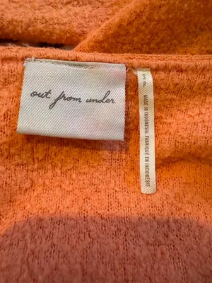 Urban Outfitters Out from Under Super Soft Tie Wrap Sweater Top Size Small thumbnail 7