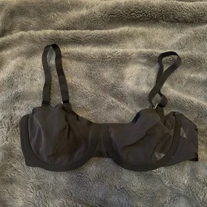 CUUP Balconette Black Mesh Bra Size 34B thumbnail 2