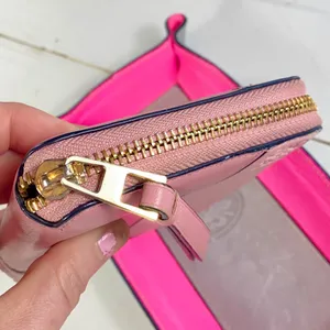 Pink Leather Puzzle Wallet thumbnail 8
