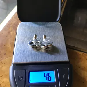 Artistic White Buffalo Sterling Silver Snake Stud Earrings thumbnail 8