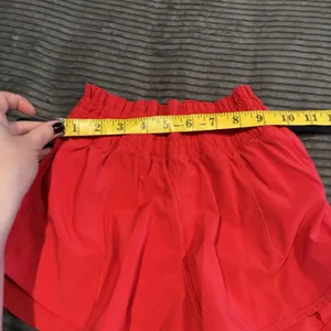 CRZ YOGA Women's Red Athletic Shorts Elastic Waist Zip Pocket Size XXS 00 thumbnail 5