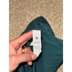 LULULEMON Sports Bra‎ Women ENERGY Longline High-Neck Green Size 2 thumbnail 4