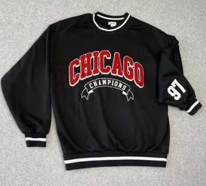 Rue 21 Chicago Champions Sweatshirt - 97 - Size‎ Small - Crew Black Red White thumbnail 1