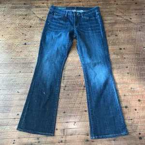 J Crew dark wash bootcut 30 normcore western jeans thumbnail 1
