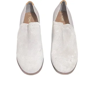 TOMS Deia Grey Suede Slip On Ankle Bootie‎ Low Block Heel Womens 9.5 Casual thumbnail 3